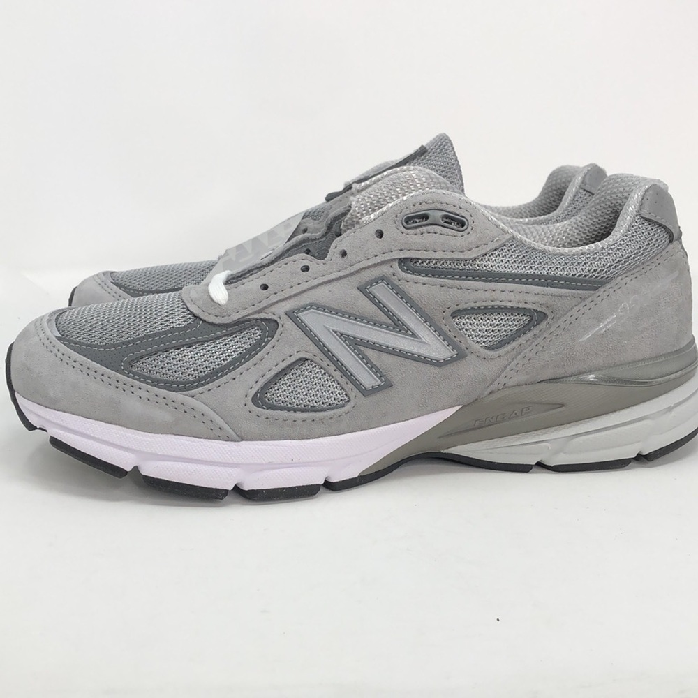 New Balance Mens 990 v4 Made In USA Grey Silver U990GR4 Running Shoes - Size 8.5 - Picture 6 of 15